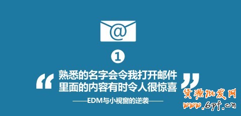 “熟悉的名字會令我打開郵件,里面的內容有時令人很驚喜”--EDM與小視窗的逆襲