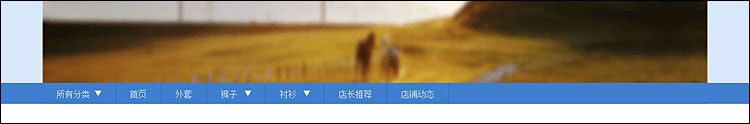 淘寶店鋪裝修之首頁導航CSS代碼修改教程(上)2