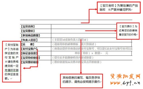 淘寶聚劃算開團(tuán)前準(zhǔn)備1